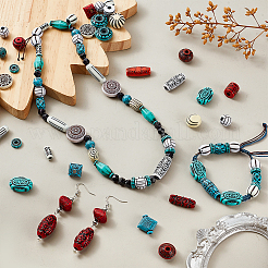 170 шт. Непрозрачные акриловые бусины MACR-PH0001-83