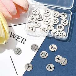 24 шт. 12 стиля 201 звеньев/соединителей из нержавеющей стали&nbsp;STAS-FS0001-98