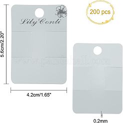 Пластиковые визитные карточки&nbsp;DIY-WH0199-92