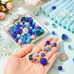 11 стиль полимер ручной работы со стразами глиняные бусины&nbsp;CLAY-BT0001-10