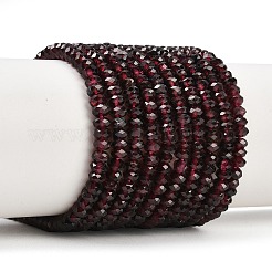Гранат природный бисер нитей&nbsp;G-B175-A03-2x4mm