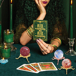 6 шт. двухцветный держатель для хрустального шара из цинкового сплава&nbsp;AJEW-NB0008-40