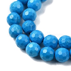 Бусины из натурального магнезита&nbsp;G-P598-E-6mm-02