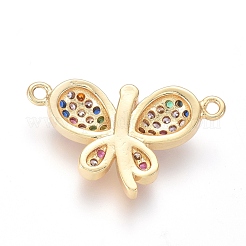 Соединители из латуни с микрочастицами и кубическим цирконием&nbsp;ZIRC-I032-51G