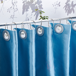 Кольца для душевой занавески из нержавеющей стали 304 для ванной комнаты&nbsp;HJEW-NB00301