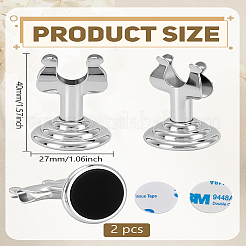 Держатели карточек из нержавеющей стали&nbsp;AJEW-WH0248-776P