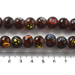 Непальские бусины лэмпворк ручной работы&nbsp;LAMP-Z008-09A