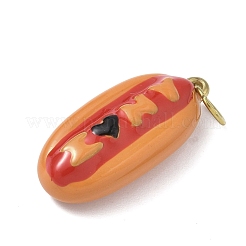 Подвески из нержавеющей стали 304 в форме хот-дога&nbsp;LS-ENAM-I086-01