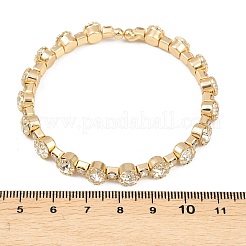 Браслеты из железа со стразами для женщин&nbsp;BJEW-A156-02G