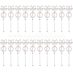 10 шт. застежки для брелка из сплава&nbsp;KEYC-SC0001-80B