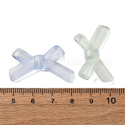 Светящиеся непрозрачные акриловые бусины&nbsp;OACR-G052-11D