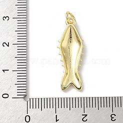 Подвески из латуни с морскими животными и эмалью&nbsp;KK-B155-02B-G