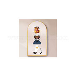 Водонепроницаемые светоотражающие пластиковые зеркальные наклейки&nbsp;DIY-WH0668-004