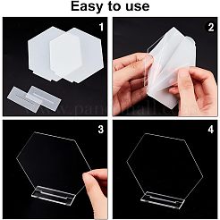 Держатели табличек из акрила&nbsp;DIY-WH0374-22