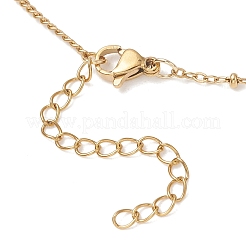 Изготовление ожерелий-слайдеров из нержавеющей стали 304&nbsp;AJEW-JB01527