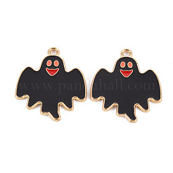 Подвески из экологически чистого сплава с эмалью&nbsp;ENAM-T011-83B-NR