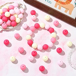 Прорезиненные стиль непрозрачной акриловые бусины&nbsp;LS-MACR-CJC0009-02E