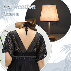 4 м полиэстеровой кружевной отделки&nbsp;OCOR-AR0002-05