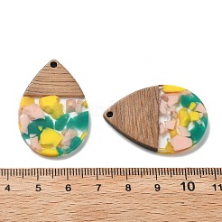 Подвески из смолы и ореха&nbsp;FIND-R051-15F