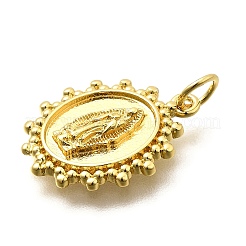 Латунные подвески Девы Марии&nbsp;KK-S508-27G-01