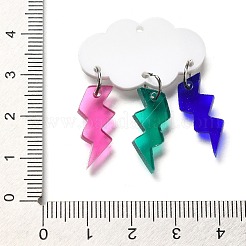 Непрозрачные акриловые подвески&nbsp;OACR-L019-03A