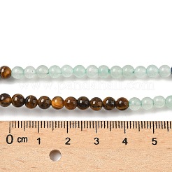 Нити бусин из натуральной красной яшмы&nbsp;G-NH0002-E02-4mm