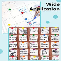 3 рулон 3-х цветных бумажных наклеек&nbsp;AJEW-LP0002-84B