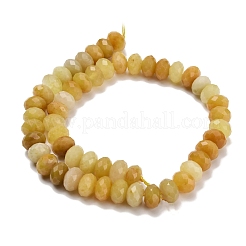 Природный Топаз нефрита бисер нитей&nbsp;G-C259-A07-8x12mm