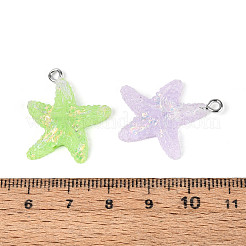 Прозрачные смоляные подвески&nbsp;RESI-N050-22P