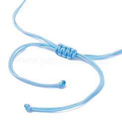 3 шт. регулируемые браслеты из стеклянных бусин&nbsp;BJEW-MZ00233