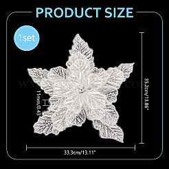 Аксессуары для стеклянных цветочных орнаментов&nbsp;PATC-WH0005-63