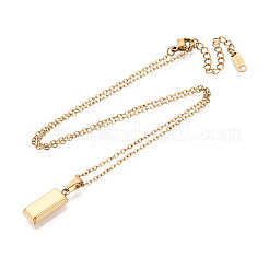 Подвески из нержавеющей стали 304&nbsp;NJEW-T018-46G