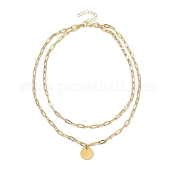 Цепочки-скрепки из нержавеющей стали 304&nbsp;NJEW-JN04731