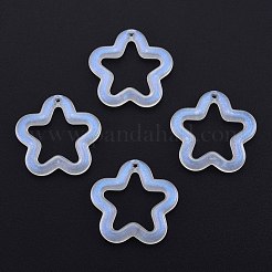 Прозрачные светящиеся акриловые подвески&nbsp;TACR-T007-12E