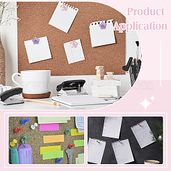 30 шт. 2-х цветные смоляные кнопки-звездочки&nbsp;HJEW-PH02186