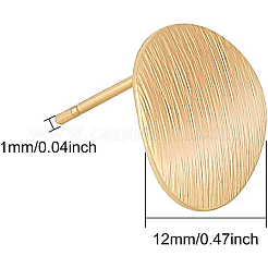 Латунные выступы уха&nbsp;KK-BC0005-11G