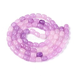 Выпечки нарисованные потрескивание стеклянные бусины пряди&nbsp;DGLA-N019-01B-13