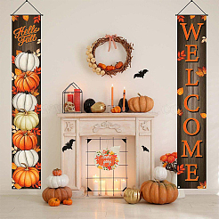 Тема дня благодарения незаконченные деревянные подвесные украшения&nbsp;HJEW-WH20003-47D