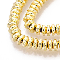 Гальванизировать немагнитных синтетический гематит нитей бисера&nbsp;X-G-Q465-11G