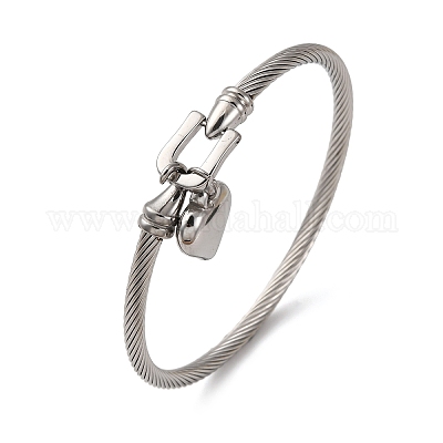 Браслеты с подвесками из нержавеющей стали 304&nbsp;LS-BJEW-K280-03P-1