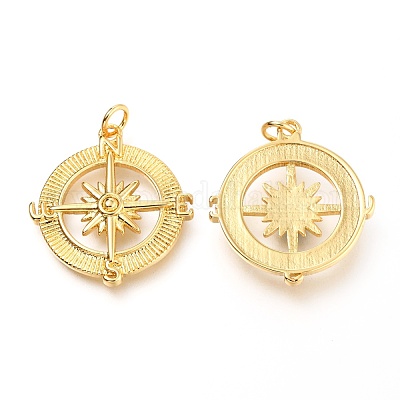 Латунные подвески&nbsp;KK-J275-04G-1