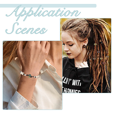 18 шт. натуральные индийские агатовые европейские бусины&nbsp;G-DC0001-58-1