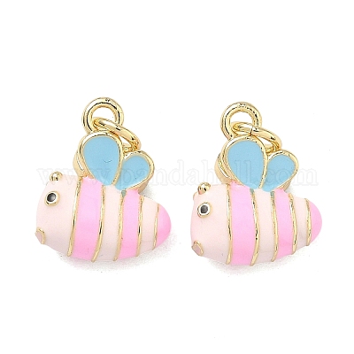 Латунь эмаль подвески&nbsp;KK-F933-13G-1