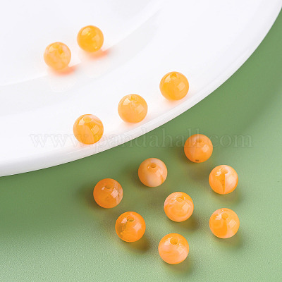 Акриловые бусины&nbsp;LS-MACR-S375-001B-06-1