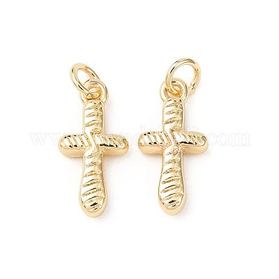 Латунные подвески&nbsp;KK-D019-02A-G-1