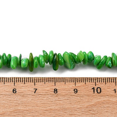 Нити бусин из натуральных пресноводных ракушек&nbsp;BSHE-I016-01D-1