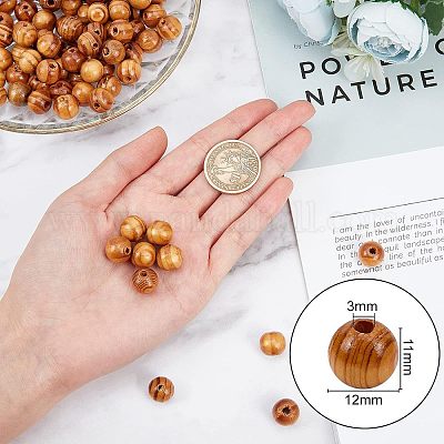 Сосновые бусы&nbsp;WOOD-OC0002-02-1