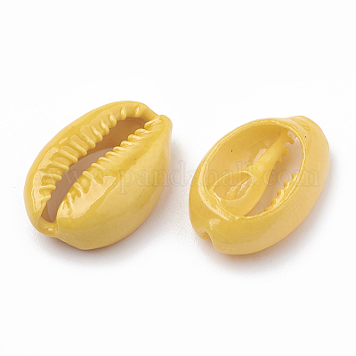 Бусины из ракушек каури&nbsp;SHEL-T007-74E-1