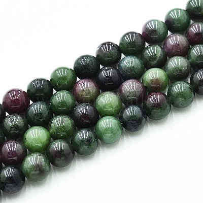 Природного кварца нитей бисера&nbsp;G-N355-8mm-58-1