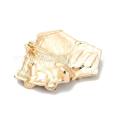 Рождественские эмалевые булавки&nbsp;LS-JEWB-I049-02KCG-03-1